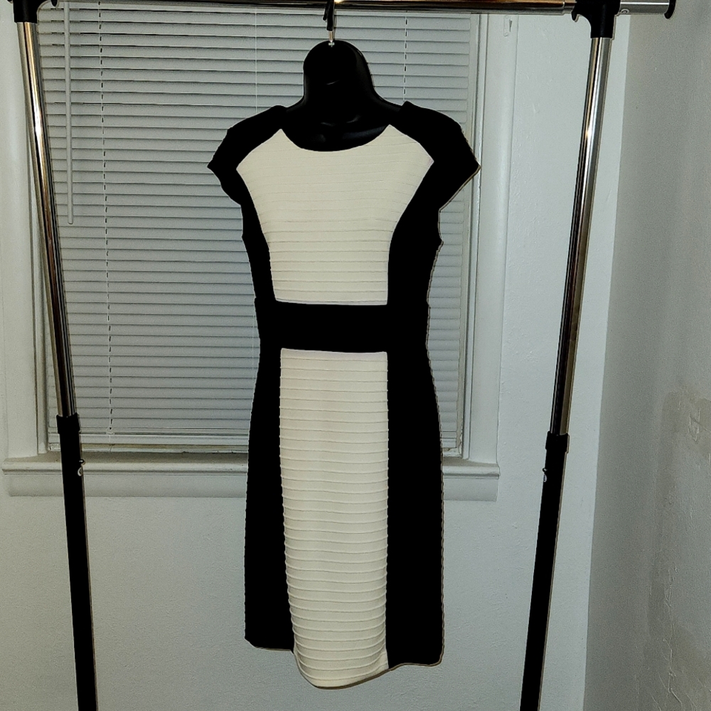 Black & white dress